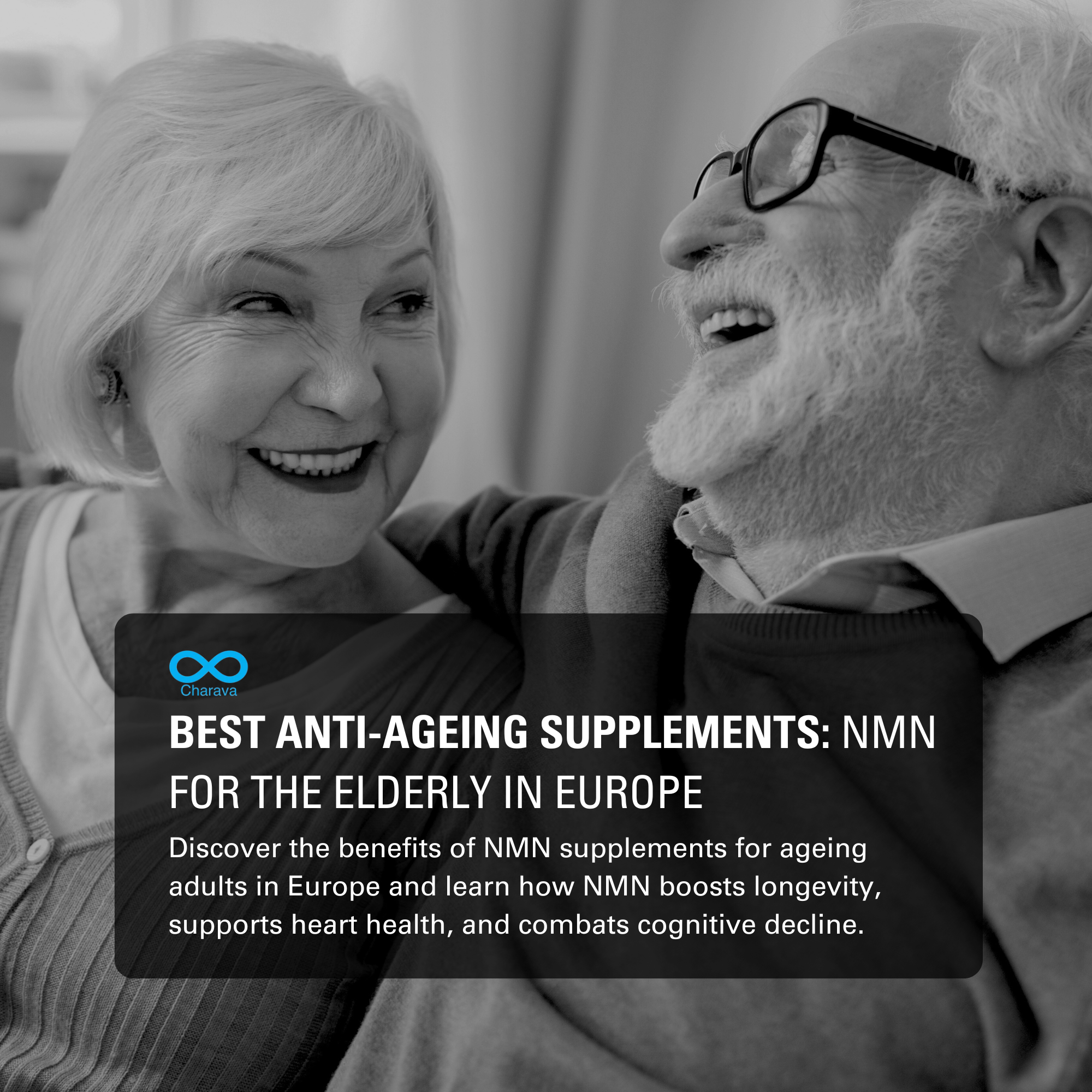 NMN Supplement for Ageing Adults in Europe | Charava Europe